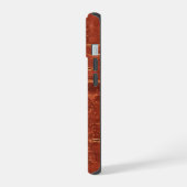 Rustige raaf op binnenkant berkenbast OtterBox iPh iPhone 15 Case (Linkerkant)