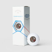 Rustige Red Butterfly Golf Balls Golfballen (Verpakking)