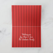 Rustige  Red Truck Merry-kerstkaart Feestdagen Kaart (Binnen)