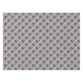 Rustige Red White Blue Sparkles USA vlag patroon Tafelkleed (Voorkant (Horizontaal))