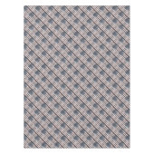 Rustige Red White Blue Sparkles USA vlag patroon Tafelkleed (Voorkant)