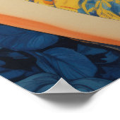 Rustige reflecties: de vrouw en de Sinaasappels Poster (Hoek)