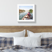 Rustige reis over de Nijl Canvas Afdruk (Insitu (Slaapkamer))