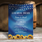 Rustige repetitie voor zonnescherm blauw kaart