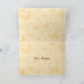 Rustige, retrobanner en botervliegen kaart (Binnen)