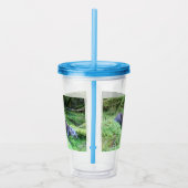 Rustige rivierotter landschappelijk wild ontspanne acryl drinkbeker (Rechts)