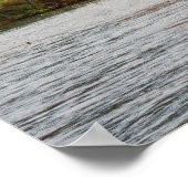 Rustige rivierposter poster (Hoek)