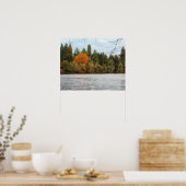 Rustige rivierposter poster (Keuken)