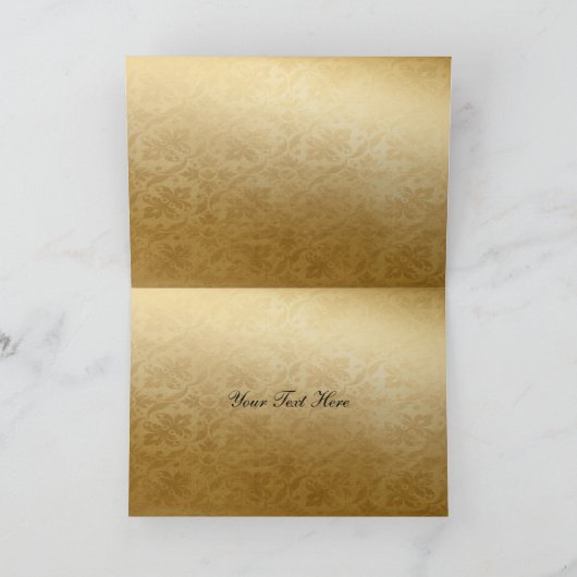 Rustige rode bruiloft Dank je Bedankkaart (Binnen)