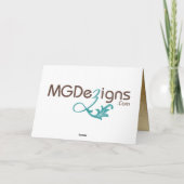 Rustige rode bruiloft Dank je Bedankkaart (Achterkant)