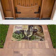 Rustige rode en witte glazen druiven Barrel