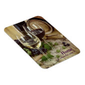 Rustige rode en witte glazen druiven Barrel Magneet (Rechterzijde)