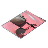 Rustige rode grond rover Afrikaanse safari jeep Notitieboek (Linkerzijde)