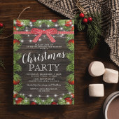 Rustige Rode Kerst Kaart