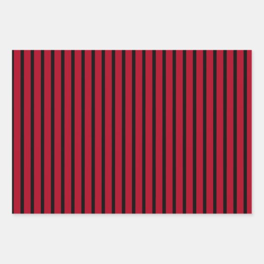 Rustige rode zwarte buffelstaafwonden inpakpapier vel (Voorkant 3)