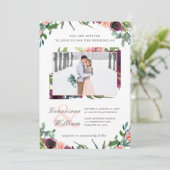 Rustige Romance Prachtige tweefoudenweddenschap Kaart (Staand voorkant)