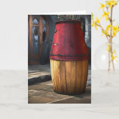 Rustige Ronde Ronde Ronde Bovenkant Kaart (Gele Bloem)