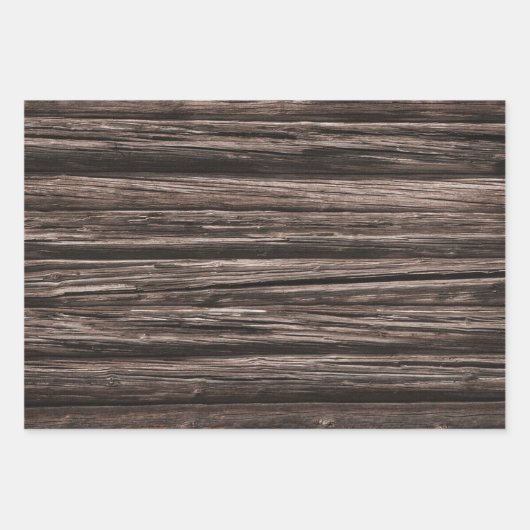 Rustige Rood Poinsettias Pine Needles Kerstmis Inpakpapier Vel (Voorkant 3)