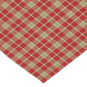 Rustige roodgloed en lichte groene roodstang korte tafelloper (Hoek)