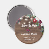 Rustige Roos die het Hanging Lichten Hood sparen d Magneet (Voorkant / Achterkant)