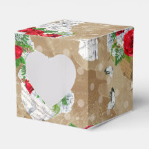 Rustige Roos Gift Box met hart