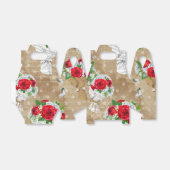 Rustige Roos Gift Box met hart Bedankdoosjes (Uitgevouwen)