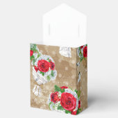 Rustige Roos Gift Box met hart Bedankdoosjes (Geopend)