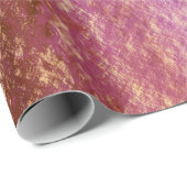 Rustige Roos Gold Pink Blauwgroen Blauwe Kerst Cadeaupapier (Rol Hoek)