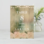 Rustige Roos weddenschappen Kaart (Staand voorkant)