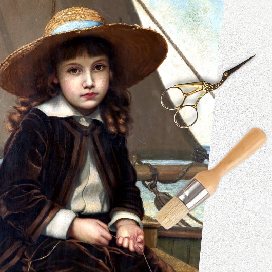 Rustige  rotskook in de oceaan ontkoppeling tissuepapier