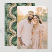 Rustige Roze Bloem Foto Kaart (Voorkant / Achterkant)