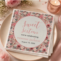 Rustige roze bloem roosgoud sweet sixteen