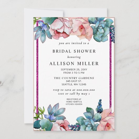 Rustige roze flesvormige Vrijgezellenfeest Kaart (Voorkant)