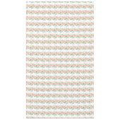 Rustige roze herfstflorale rozen tafelkleed (Voorkant)