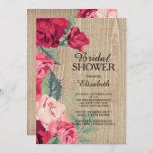 Rustige roze rode ventilator — roep kaart (Voorkant / Achterkant)