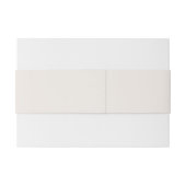 Rustige roze terracotta florale botanische bruilof uitnodigingen wikkel (Achterkant Voorbeeld)