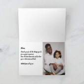 Rustige roze tulpdoos Fotografie-Moederdag Feestdagen Kaart (Binnen)