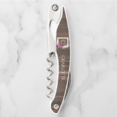 Rustige roze vlinderKurkentrekker Kurkentrekker (Voorkant)