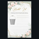 Rustige rozen rozen greenery Gold Bucket List game<br><div class="desc">Rustic roses greenery gold Bucket List game Amazing boho design, geïnspireerd door de eeuwige rozen - pinda's - het symbool van de liefde, de lush flower tuin van blush en stoffige roze rozen pinda's, geweven in verse eucalyptusgrienery en geweven rond het fax gouden ovaal lijst. Je wilt een bosnymph zijn...</div>