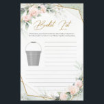 Rustige rozen rozen greenery Gold Bucket List game<br><div class="desc">Rustic roses greenery gold Bucket List game Amazing boho design, geïnspireerd door de eeuwige rozen - pinda's - het symbool van de liefde, de lush flower tuin van blush en stoffige roze rozen pinda's, geweven in verse eucalyptusgrienery en geweven rond het fax gouden ovaal lijst. Je wilt een bosnymph zijn...</div>