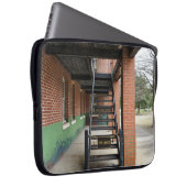 Rustige scène op Fort Monroe Laptop hoesje Sleeve (Voorkant Rechts)