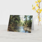 Rustige schoonheidsrivier kaart (Gele Bloem)