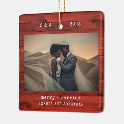 Rustige schrijfmachine rood | Foto van Merry en Ma Keramisch Ornament (Links)