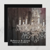 Rustige schuur- en kroonkandelaarster kaart (Voorkant / Achterkant)