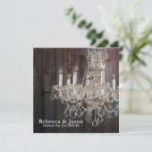 Rustige schuur- en kroonkandelaarster kaart (Staand voorkant)