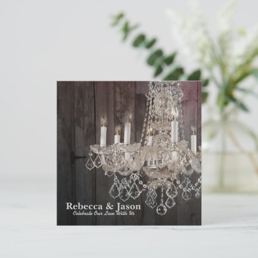 Rustige schuur- en kroonkandelaarster kaart (Staand voorkant)