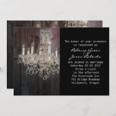 Rustige schuur- en kroonkandelaarster kaart (Voorkant / Achterkant)