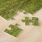 Rustige schuur North Carolina. Kerstgroeten Legpuzzel (Zijkant)