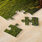 Rustige schuur Ohio.Kerstgroeten Legpuzzel (Zijkant)