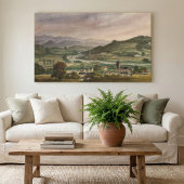 Rustige Sereniteit: "Builth" door Alphonse Doussea Canvas Afdruk